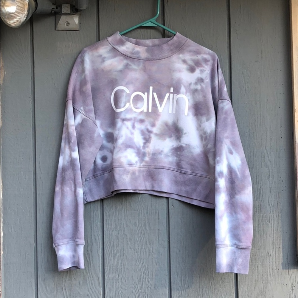 Calvin Klein performance cropped long sleeve